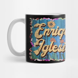 Retro Enrique Name Flowers Limited Edition Proud Classic Styles Mug